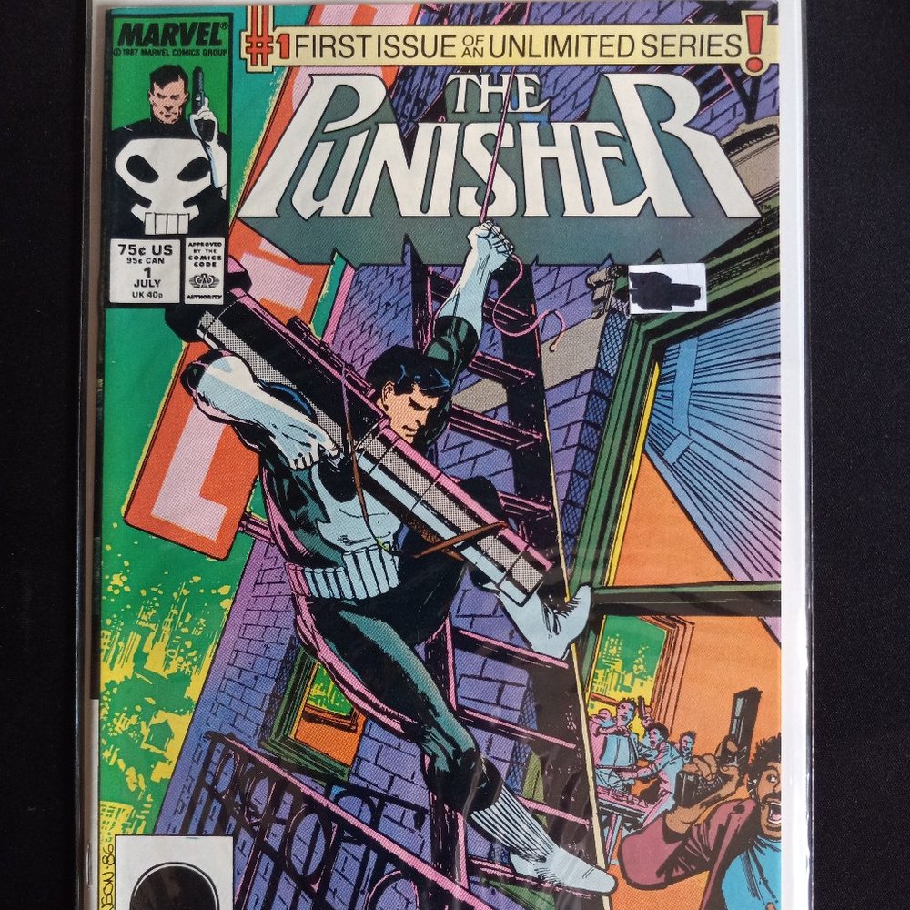 The Punisher 1 Marvel Comics 1st Issue Unlimited Series